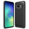 Flexi Slim Carbon Fibre Case for Samsung Galaxy S10e - Brushed Black